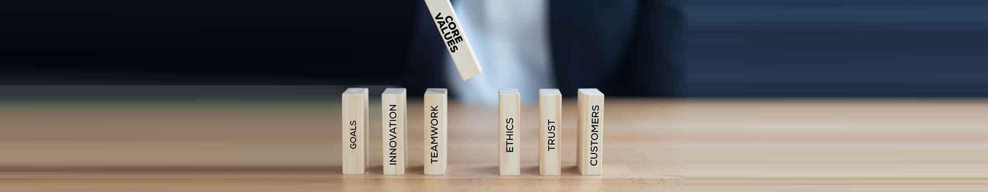 welora Corporate Values banner
